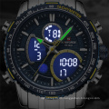 NAVIFORCE 9182 Men Watch Top Luxury Brand Big Dial Sport Watches Chronograph Quartz Wristwatch Male Clock Relogio Masculino